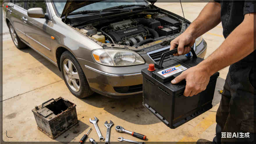 谢家集区汽车换电瓶电话【案例】